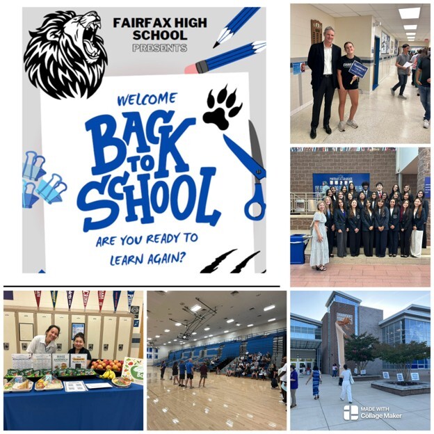 Back to School Night collage