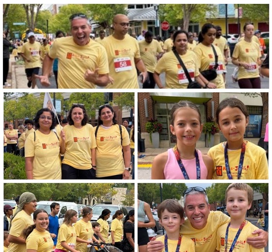 Asha jyothi race participants