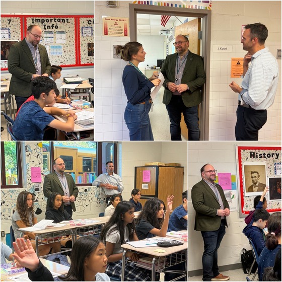 Kilmer History Class Visit