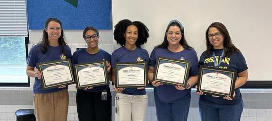 teachers with awards