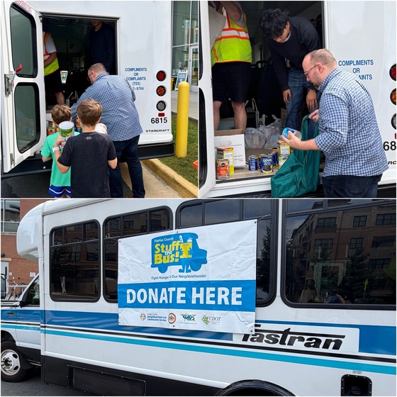 Stuff the Bus Food Drive