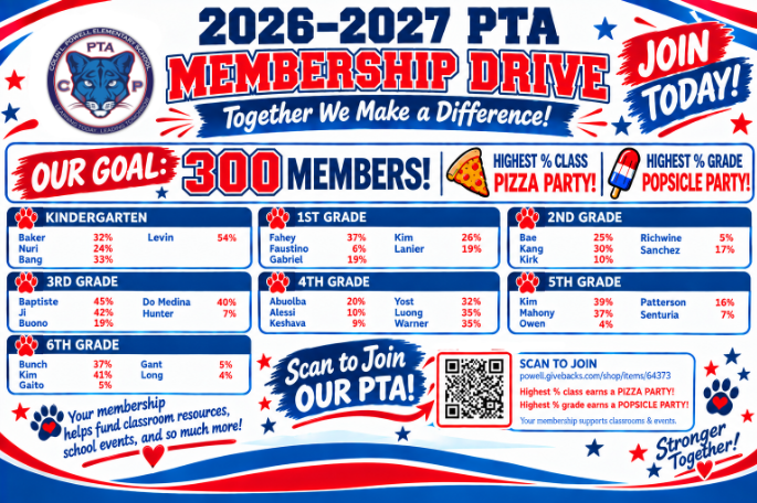 Membership drive 