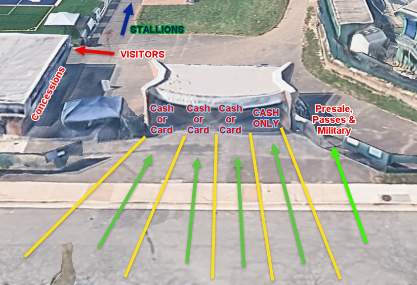 South County Stadium Entrance Map 