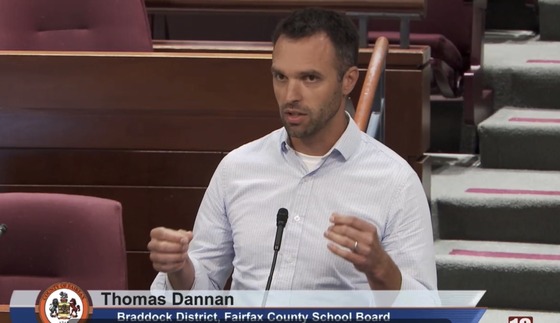Tom Dannan speaking at the Board of Supervisors meeting on pedestrian safety