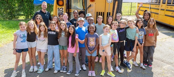 Students at FCPS Elementary Safety Patrols Camp