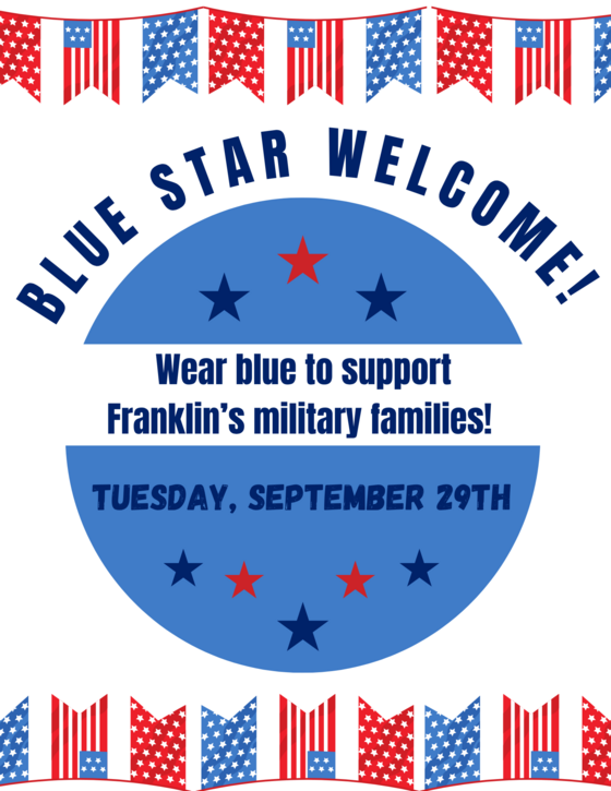 blue star spirit week