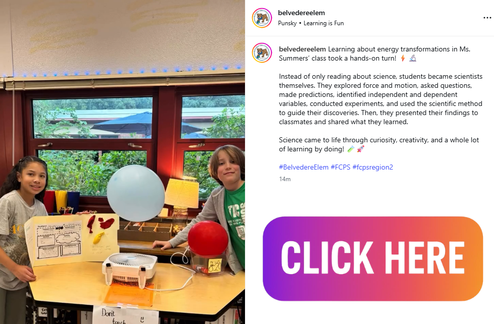 Instagram Reel on Science in Action