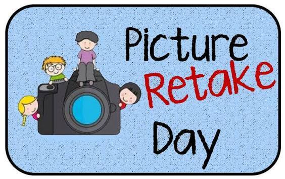 clipart of picture retake day.