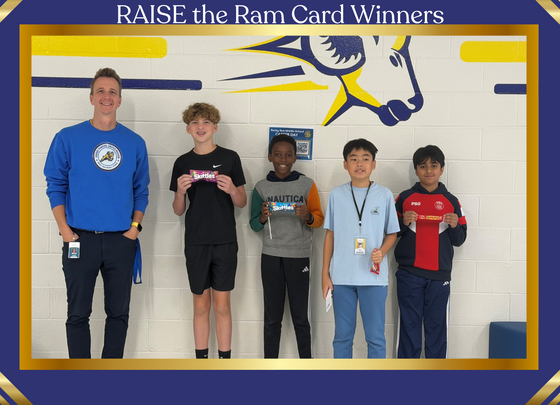 Raise the Ram card winners for September 25