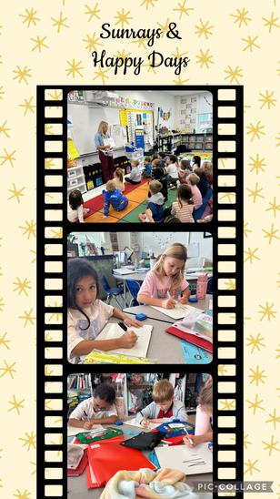 picture of Kinder students in classrooms
