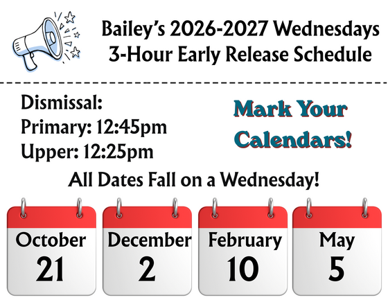 3 Hour Early Release