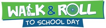walk and roll to school day banner