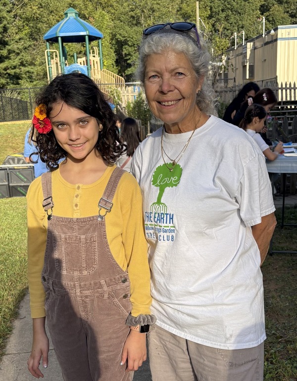 photo of Garden Club Student and volunteer leader, Karen Rice