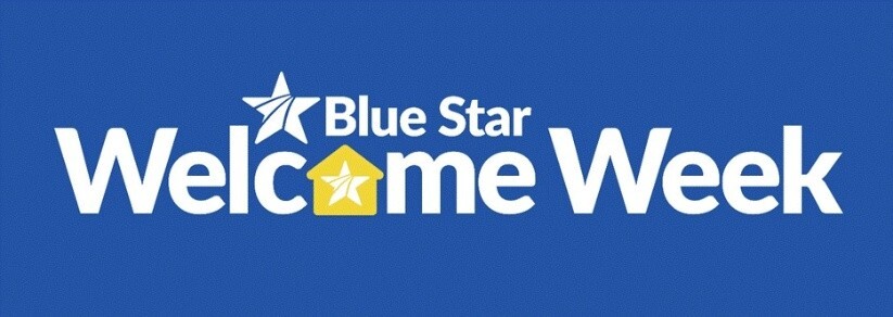 Blue Star Welcome Week Logo