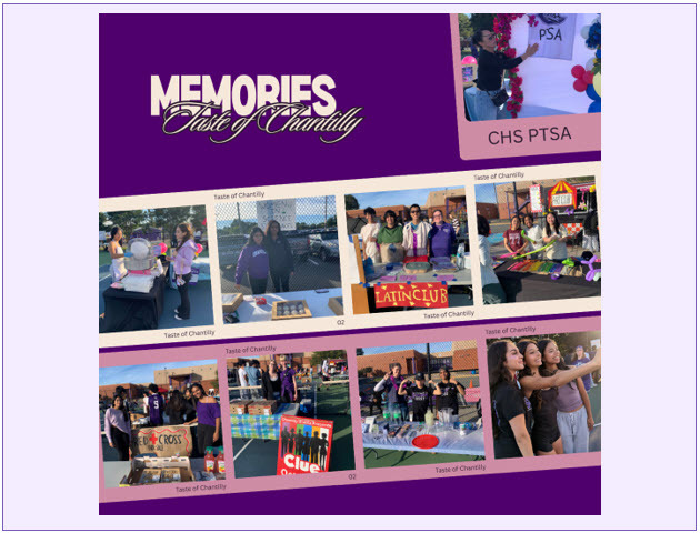 Memories - Taste of Chantilly