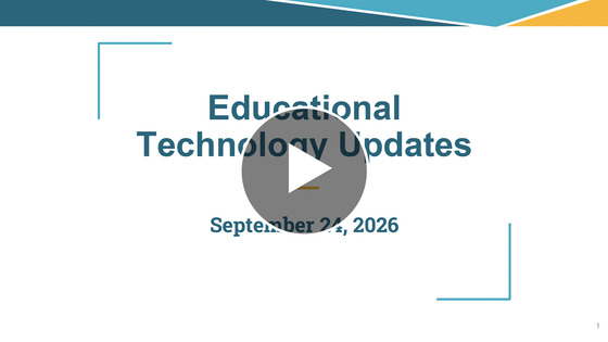 Educational Technology