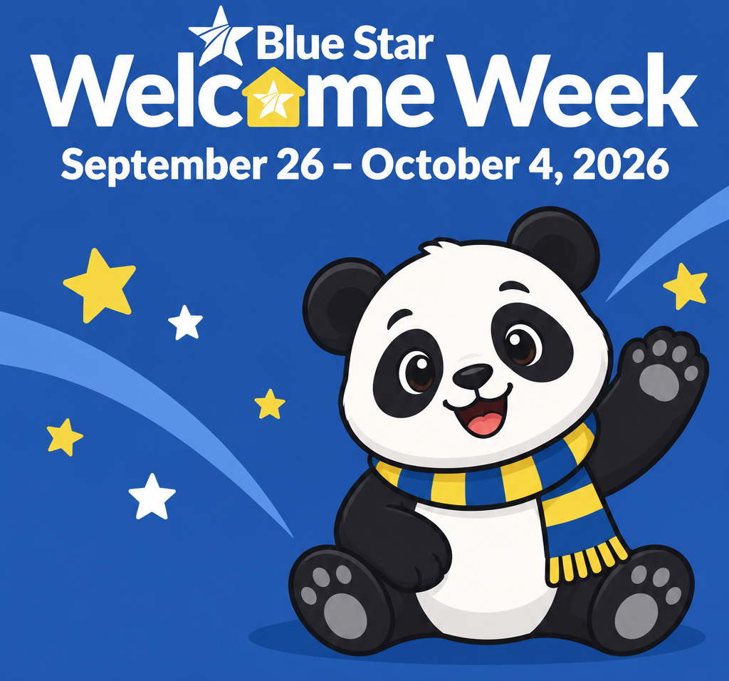 Welcome Military Families, Blue Star Welcome Week September 26 - October 4 