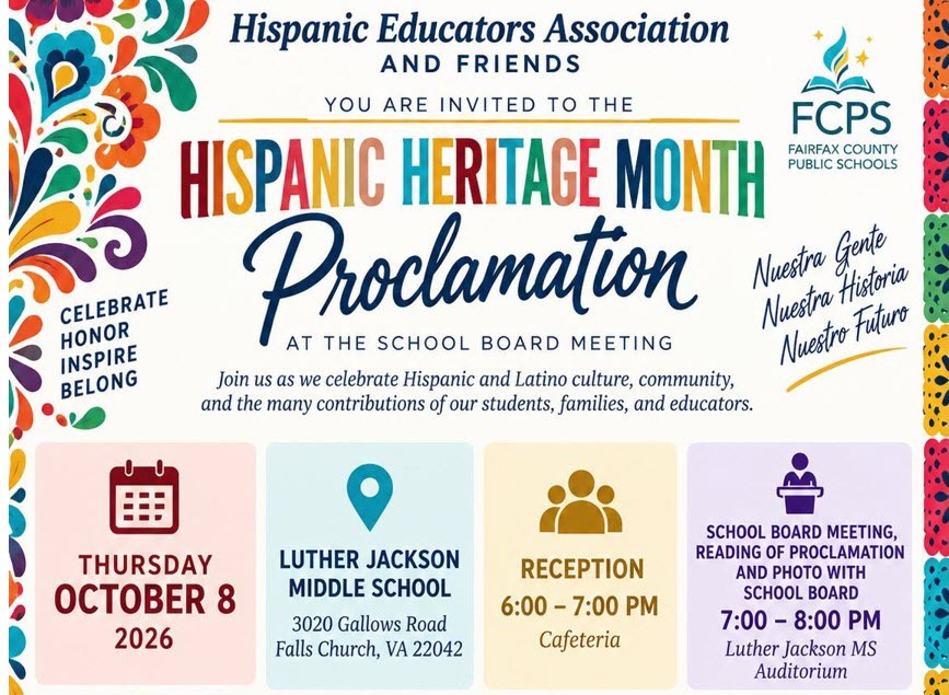 Hispanic Heritage Month Oct 8 