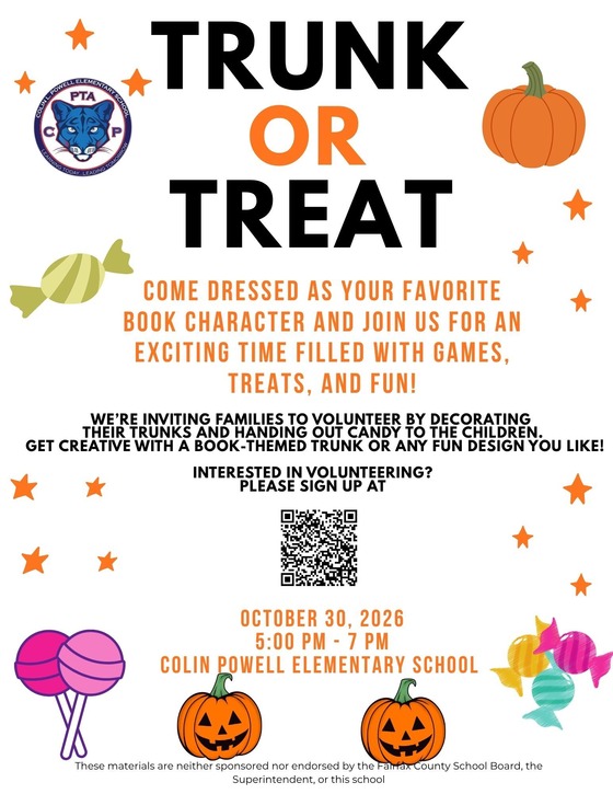 Trunk or treat