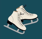 clip art picture of ice skates