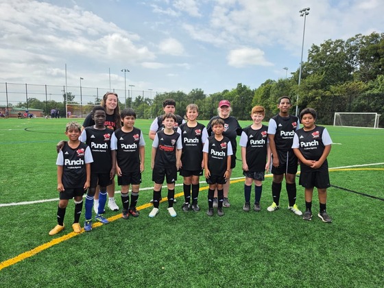 Golden Goats boys soccer team.