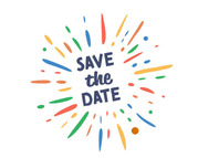 save the date starburst