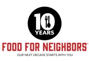Food for neighbors sign