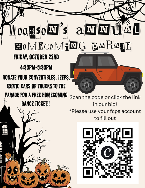 Cars needed for HOCO parade.