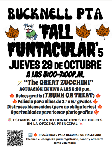 Fall Funtacular FLyer
