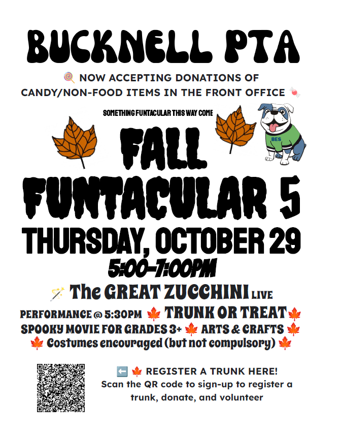 Fall Funtacular Flyer