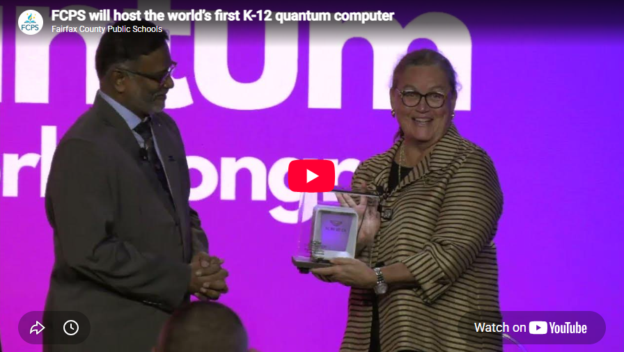 YouTube Video of Quantum Computer Announcement 