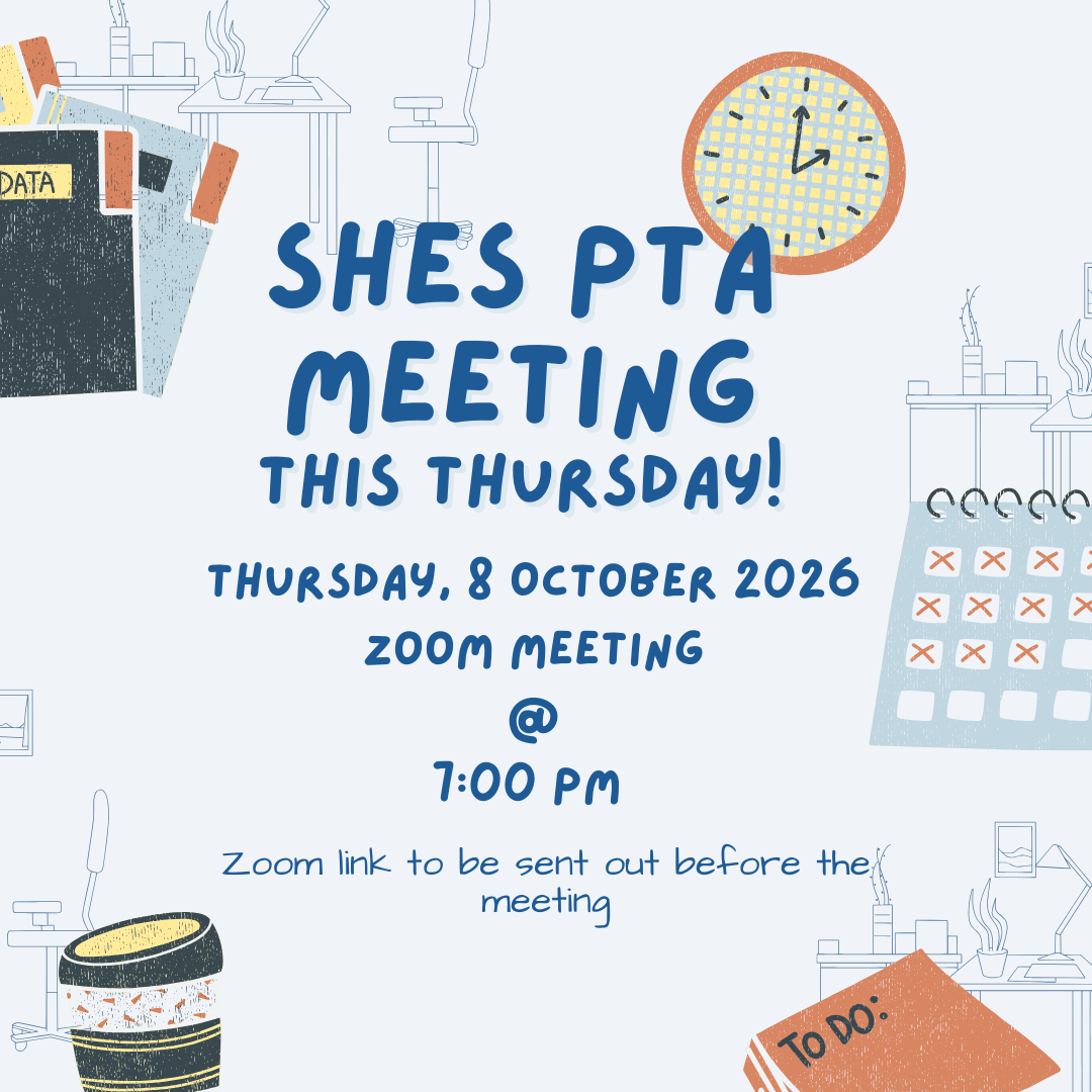 October 8th PTA Meeting