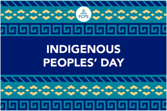 FCPS Indigenous Peoples Day artwork