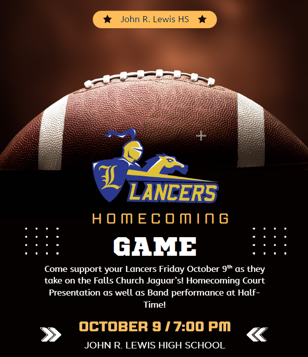Lewis HS Homecoming on October 9