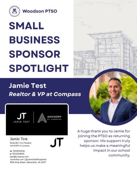 Woodson Small business sponsor spotlight Jamie Test