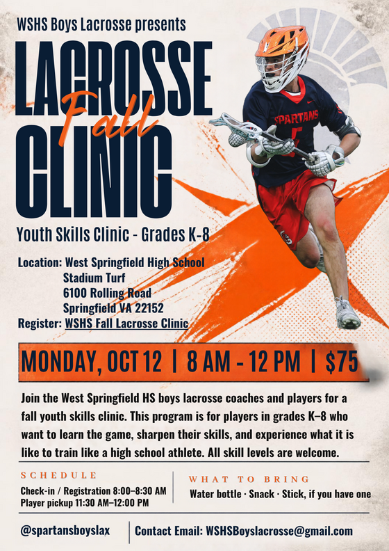wshs boys lacrosse fall clinic