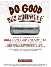 burrito with red letters and tan background