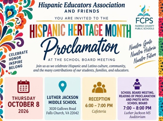 Hispanic Heritage Month Proclamation