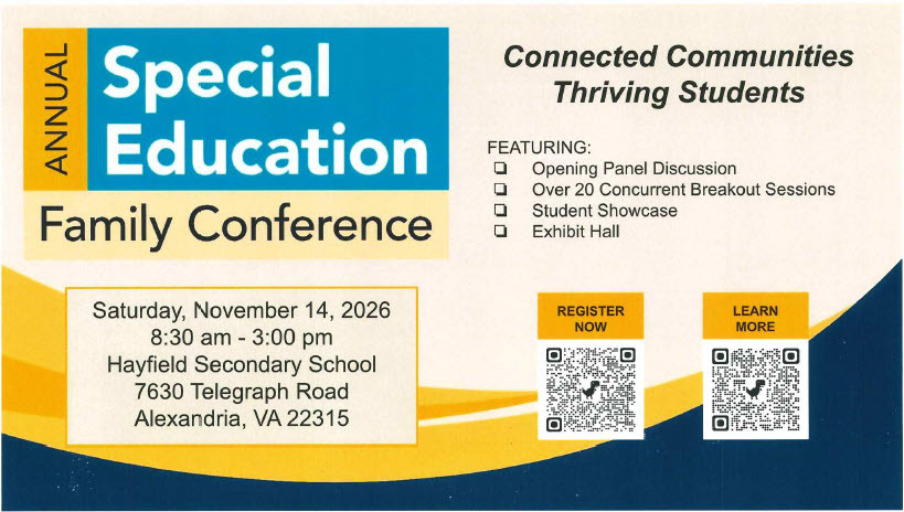 Special Education and Family Conference