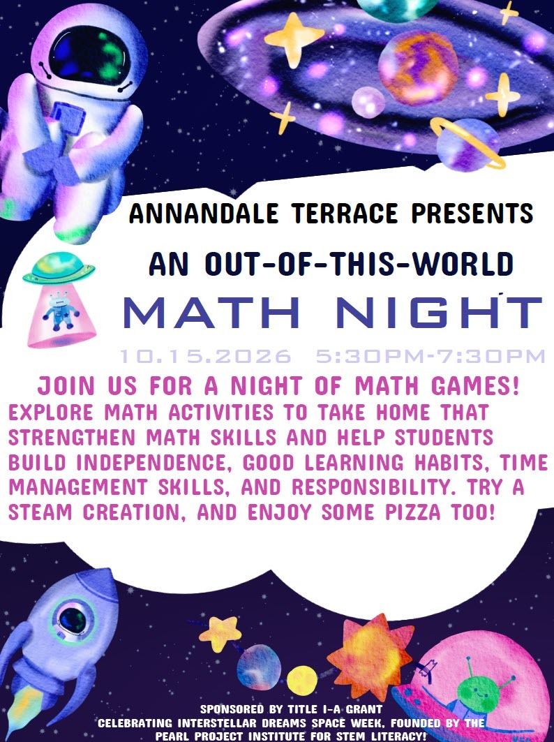 Bring the whole family for an evening of fun, discovery and math learning!