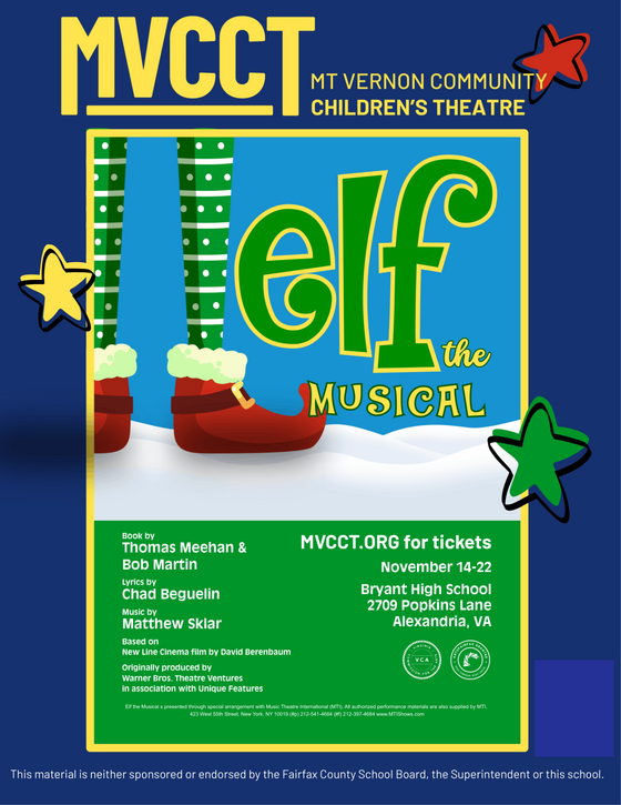Mount Vernon Children's Theatre Elf