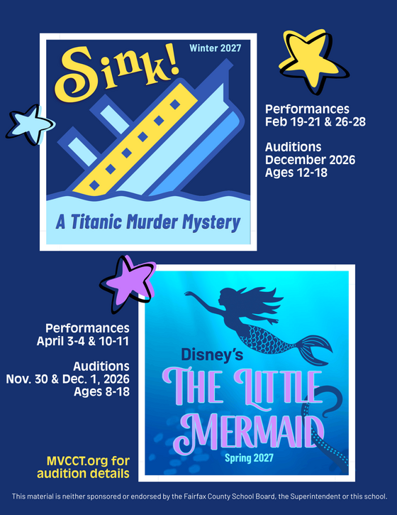 Mount Vernon Children's Theatre Sink and The Little Mermaid