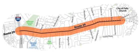 route 29 map