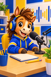 Young Bronco Hosts a School Podcast