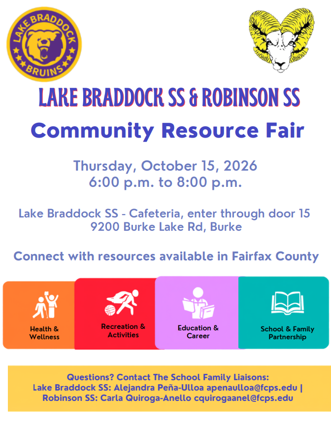 Community Resource Fair on Oct. 15