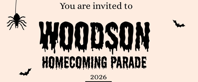 woodson parade banner