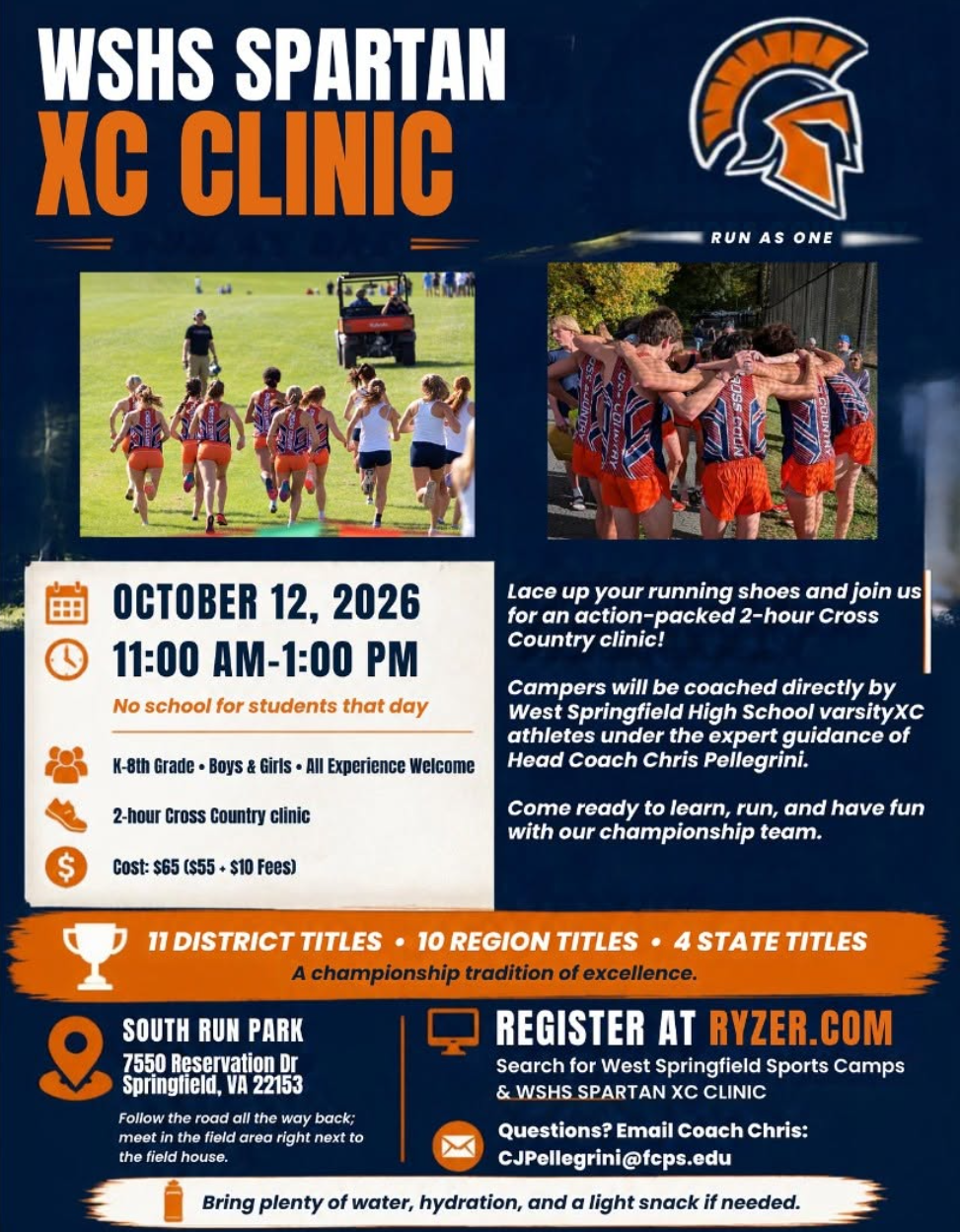 WSHS XC Clinic Flyer