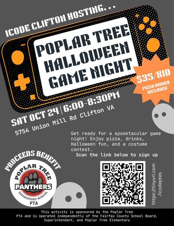 ICode Halloween Game Night