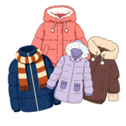 4 winter coats