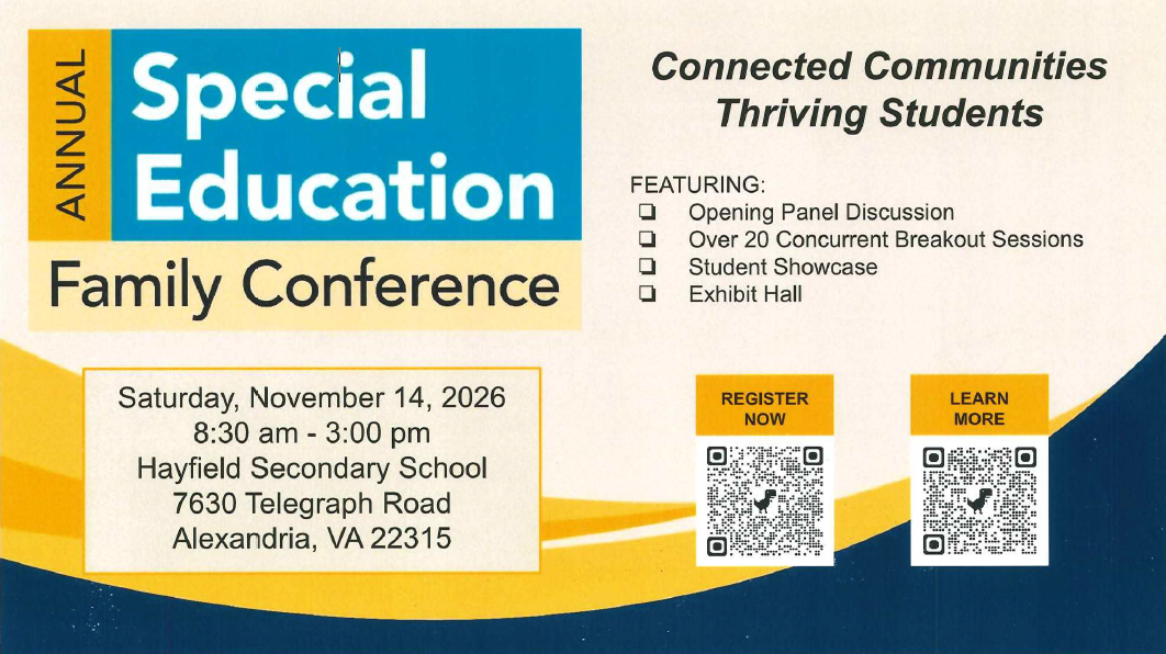 Annual Special Education Family Conference
